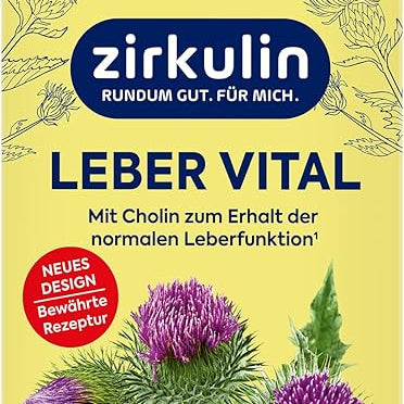Nahrungsergänzung von Zirkulin Lebervital