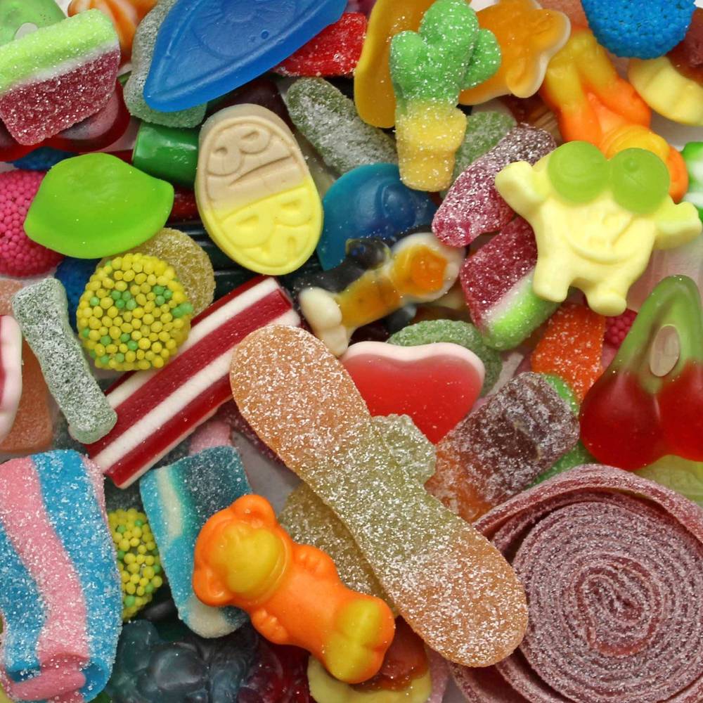 Mystery XL Gummibärchen Mix-Tüte 500 Gramm von mir für dich abgepackt