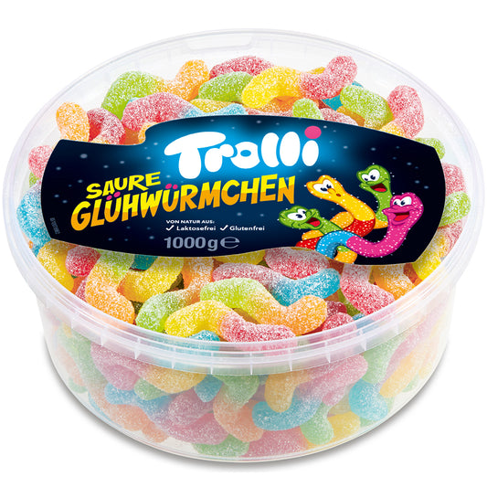 Gummibärchen Saure Würmchen 100 Gramm Tüte für dich von mir abgepackt