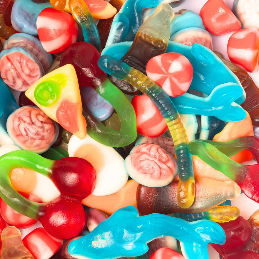 Mystery Gummibärchen Mix-Tüte 200 Gramm von mir für dich abgepackt