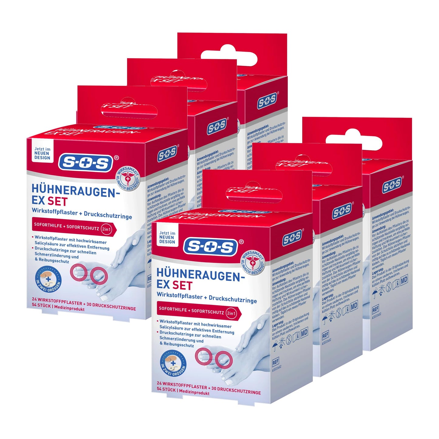 SOS Hühneraugenex Set