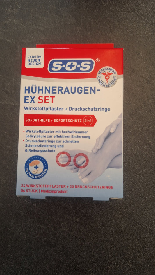 SOS Hühneraugenex Set
