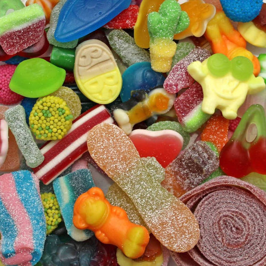 Mystery XL Gummibärchen Mix-Tüte  500 Gramm von mir für dich abgepackt