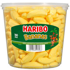Gummibärchen BANANAS 100 Gramm Tüte für dich von mir abgepackt